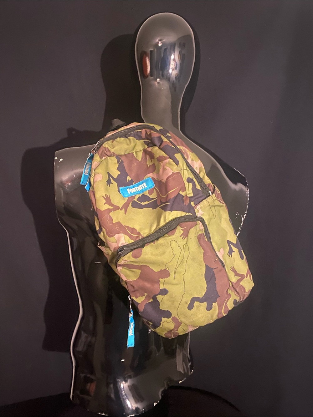 Fortnite Camouflage Sling Backpack for Men - Olive Camo